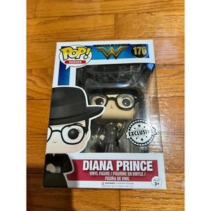 Funko Pop! Heroes - Diana Prince Vinyl Figure #176 Entertainment Earth Exclusive